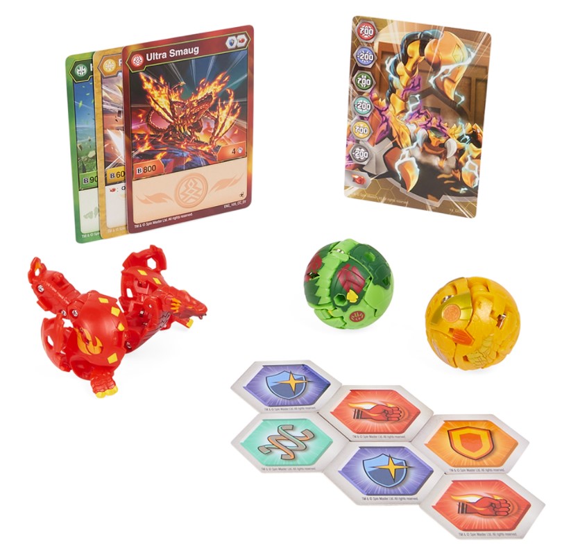 BAKUGAN - 3-PACK STARTER SET SERIES 4 ASST