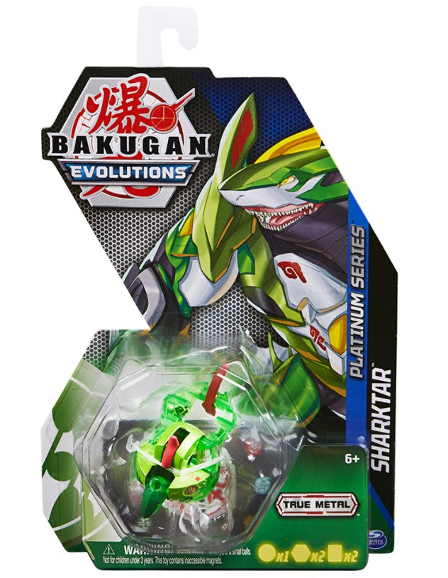BAKUGAN - UNE BALLE - SÉRIE PLATINUM ASST