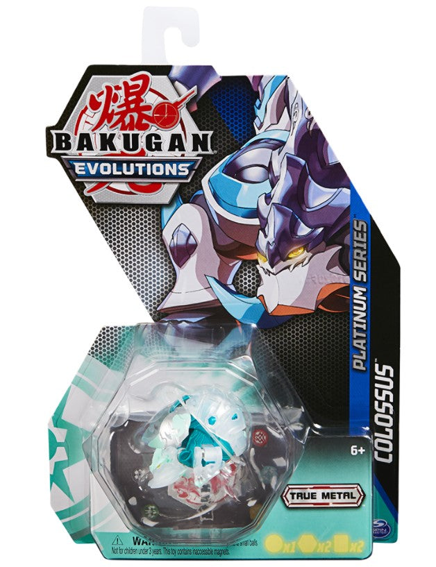 BAKUGAN - UNE BALLE - SÉRIE PLATINUM ASST