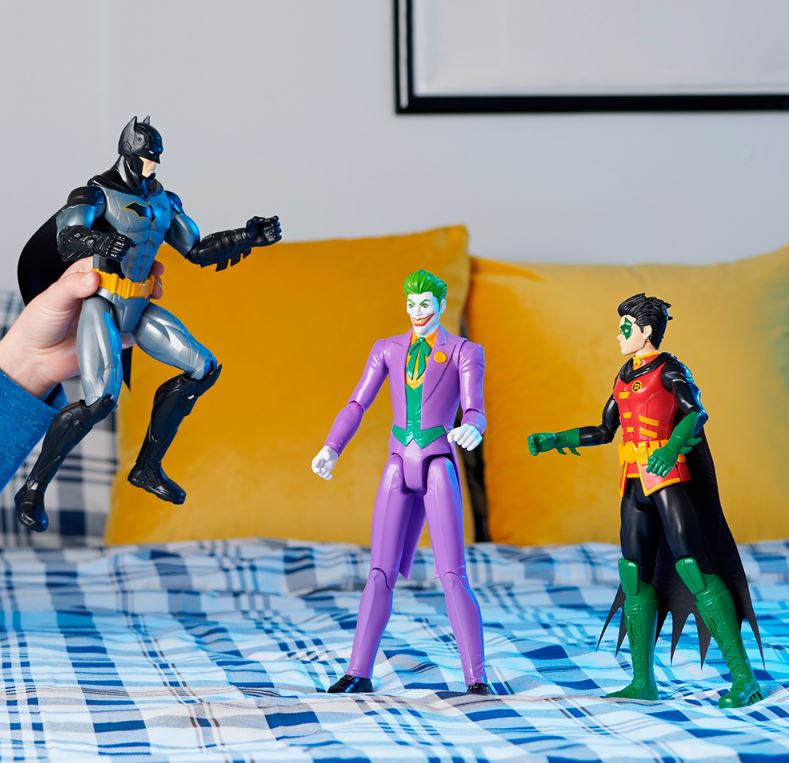 BATMAN - COFFRET DE 3 FIGURINES ARTICULÉES 30 CM