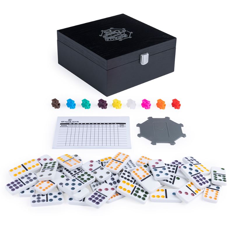 CARDINAL LEGACY - JEU DOMINOS TRAIN MEXICAIN DOUBLE 12 AVEC POINT