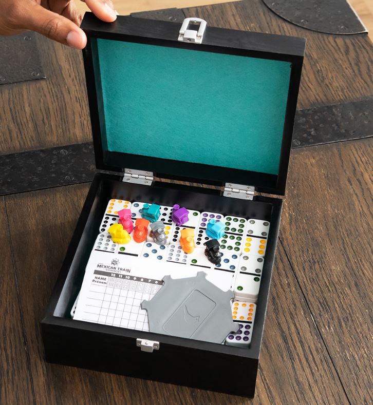 CARDINAL LEGACY - JEU DOMINOS TRAIN MEXICAIN DOUBLE 12 AVEC POINT