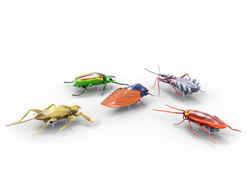HEXBUG NANO - ENSEMBLE DE 5 INSECTES EN FOLIE