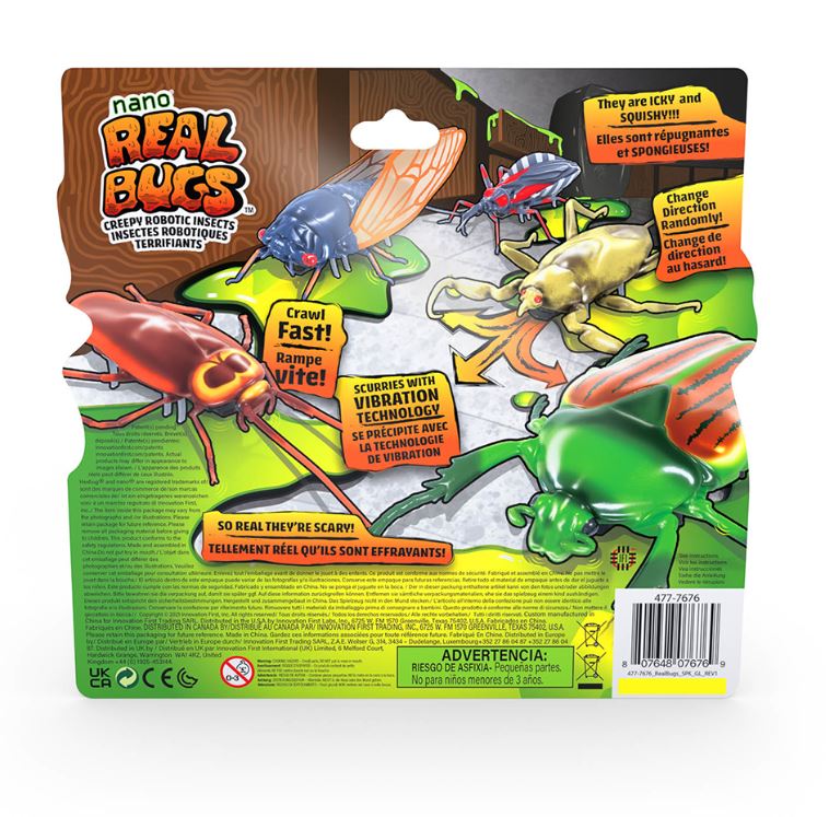 HEXBUG NANO - ENSEMBLE DE 5 INSECTES EN FOLIE