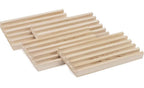 4 SUPPORTS EN BOIS POUR DOMINOS