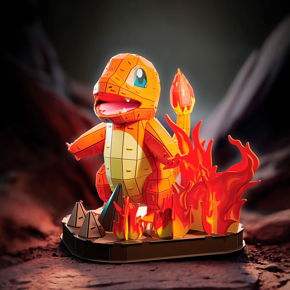 4D BUILD - CHARMANDER (POKÉMON)