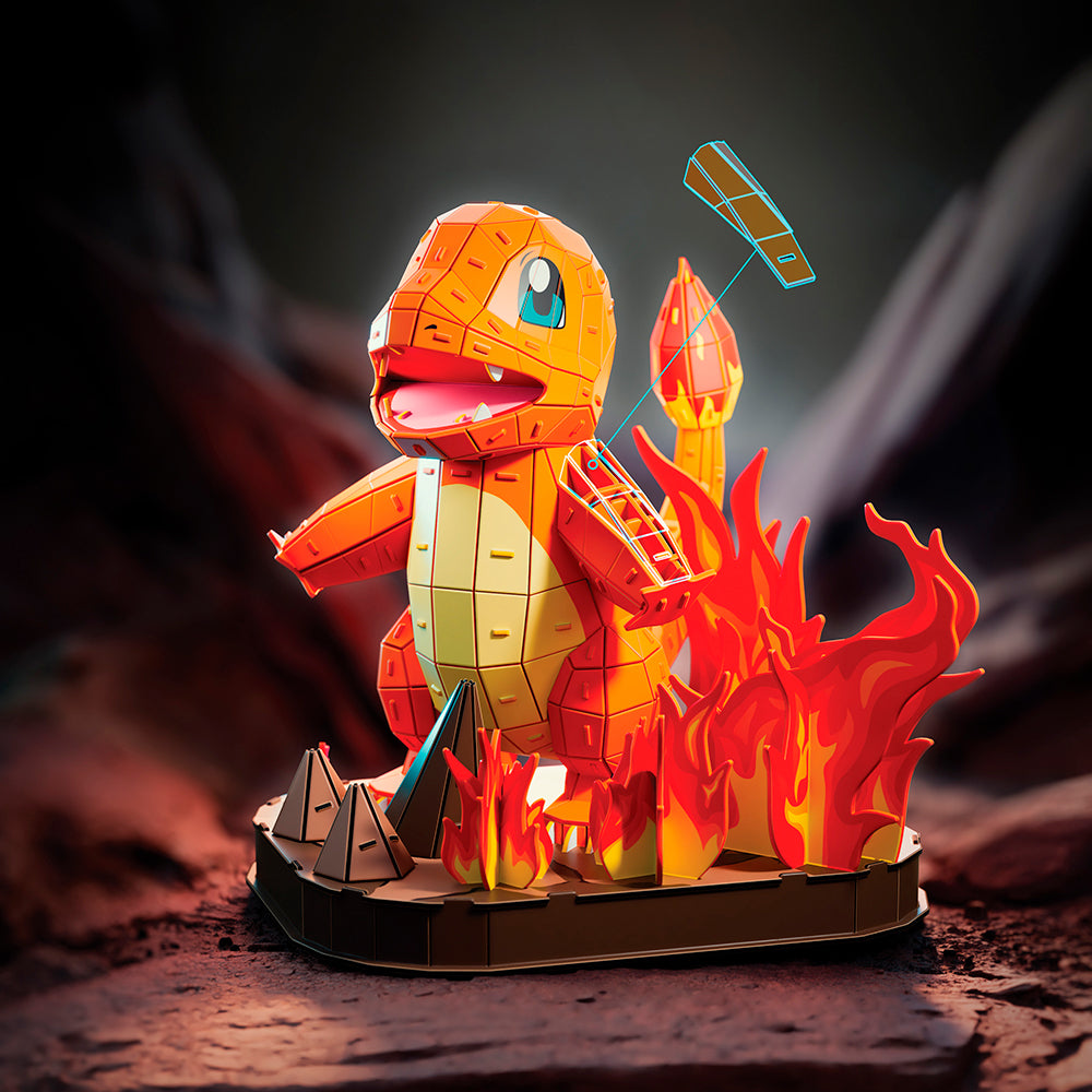 4D BUILD - CHARMANDER (POKÉMON)