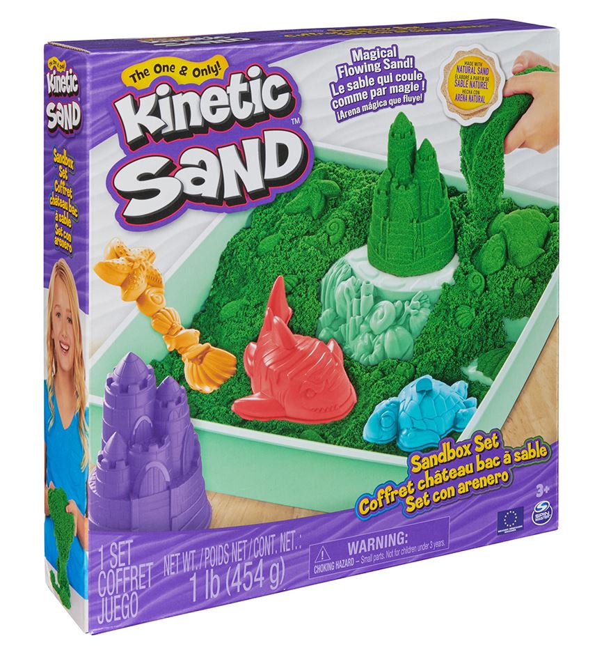 KINETIC SAND - CASTLE SANDBOX ASSORTMENT