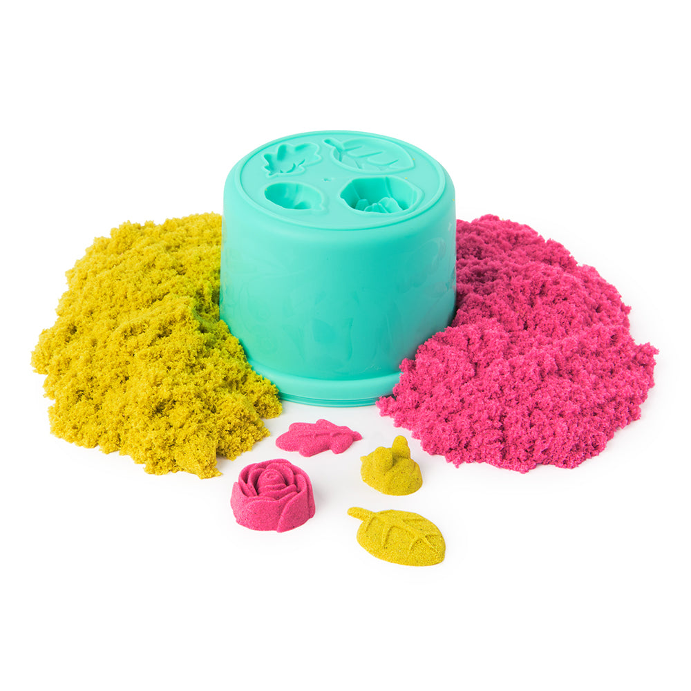 KINETIC SAND - COFFRET SQUISH BLOSSOM - ÉCLOSION DE FLEUR MAGIQUE