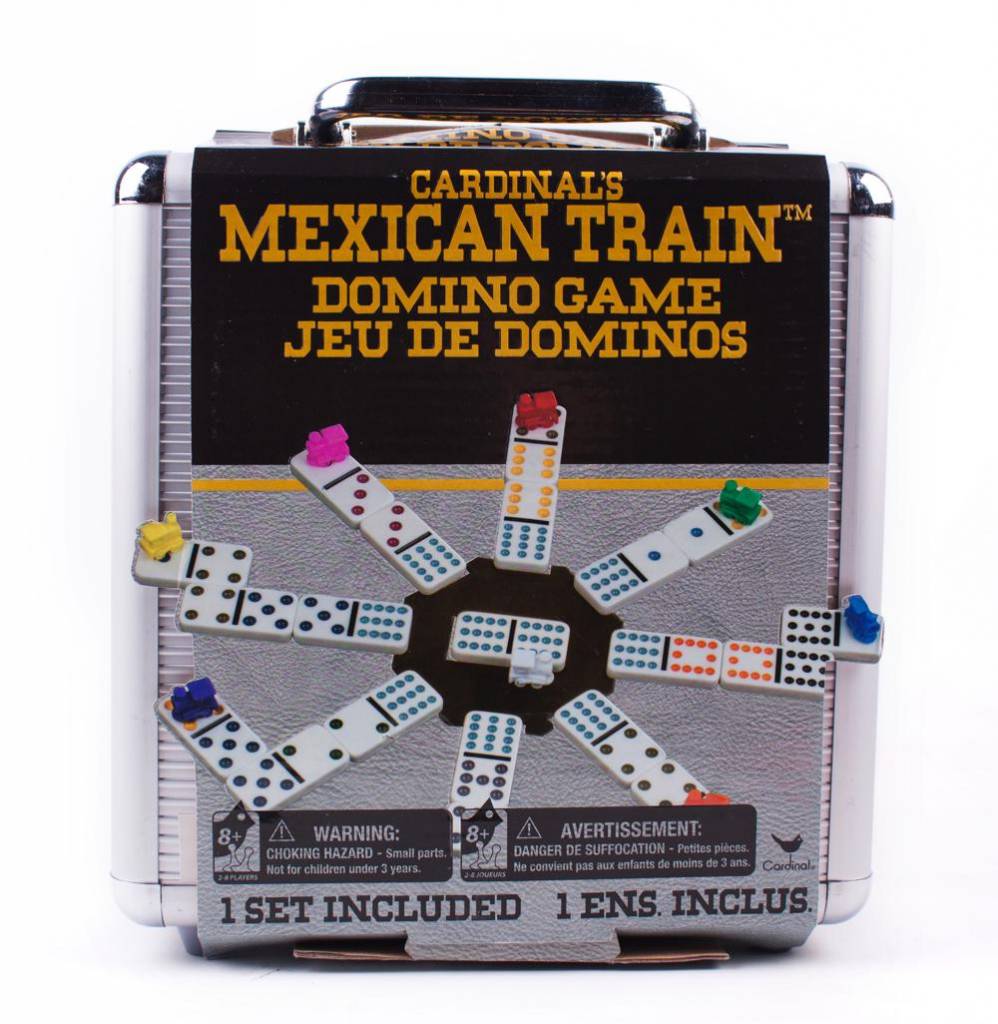 JEU DE DOMINOS TRAIN MEXICAIN - DOUBLE 12 AVEC POINTS DE COULEURS - TOP 10