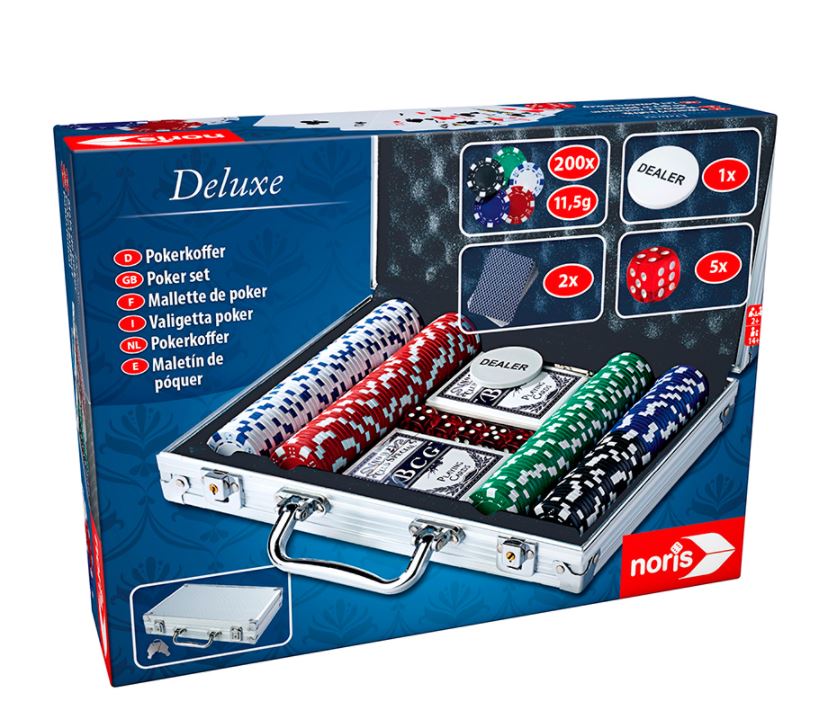 POKER SET IN A CASE
