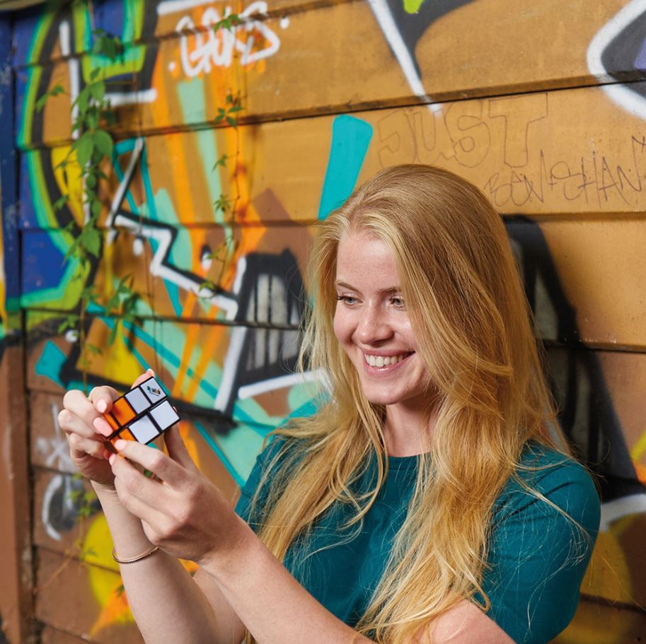 JEU MINI CUBE RUBIK'S 2X2