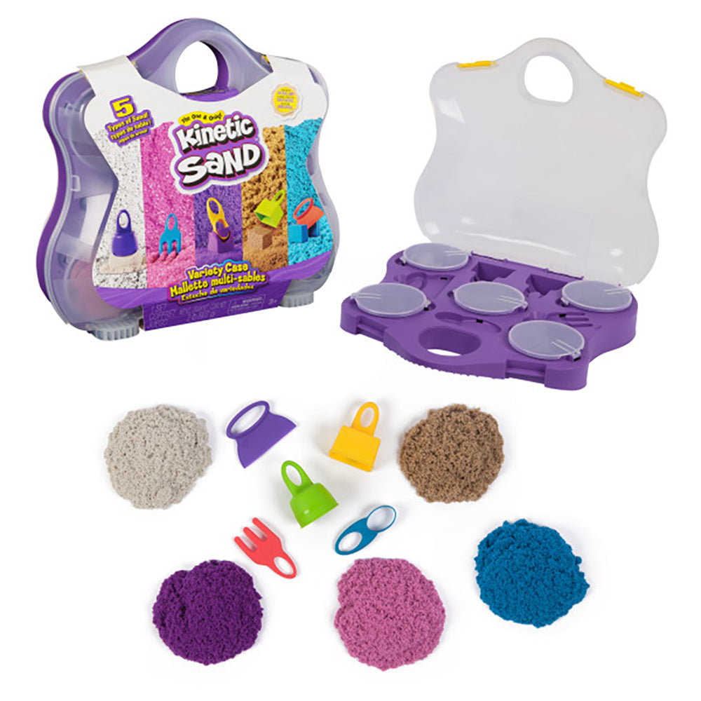 KINETIC SAND - VARIETY PACK (MULTI-SAND)