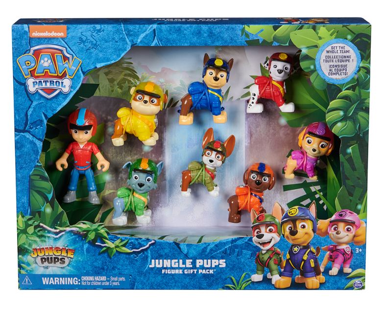 PAW PATROL - JUNGLE - FIGURE GIFT SET