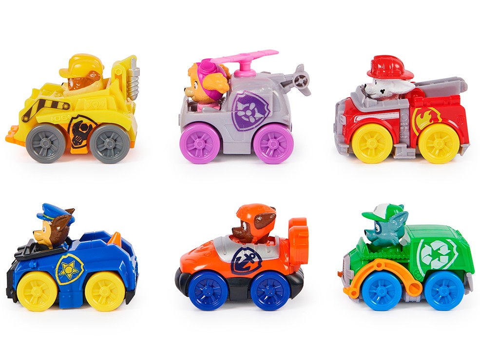 PAW PATROL - PUP SQUAD - 6-VEHICLE PACK