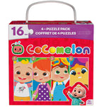 SPINMASTER JIGSAW PUZZLE 4 X 16 PIECES - COCOMELON