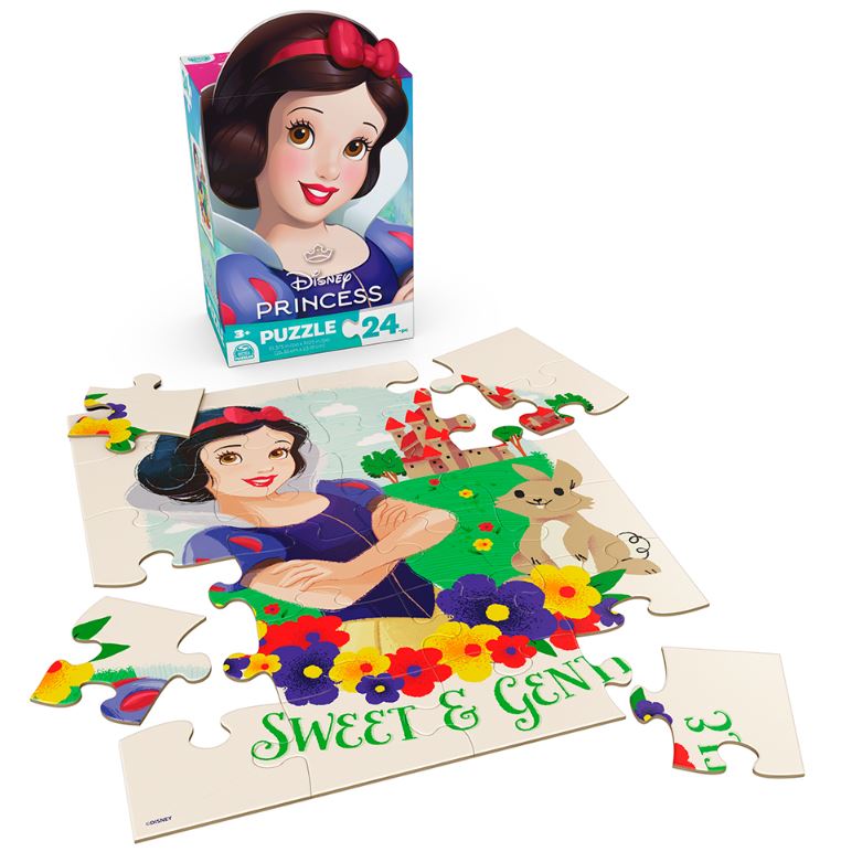 SPINMASTER PUZZLE 48 PIECES OR 24 PIECES - LICENSED CHARACTER BOX ASST #6065175