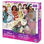 SPINMASTER FLOOR PUZZLE 46 PIECES - DISNEY PRINCESS #6062349