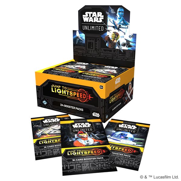STAR WARS UNLIMITED - JUMP TO LIGHTSPEED BOOSTER ASST
