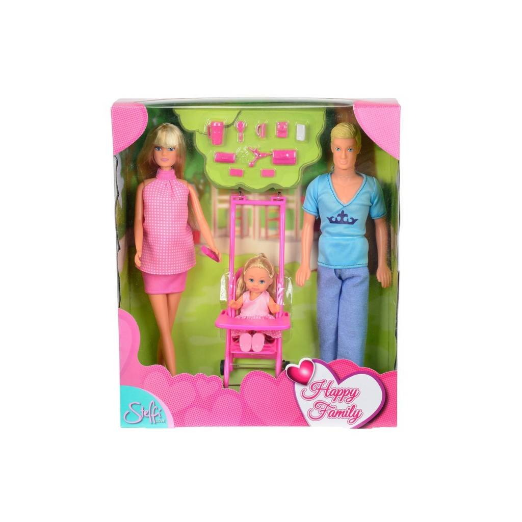 STEFFI LOVE POUPÉE ET SA FAMILLE