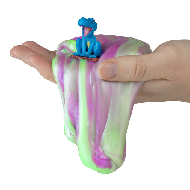 GOOOZE CHARMZ - GLUE (SLIME) DINOSAURE ASST