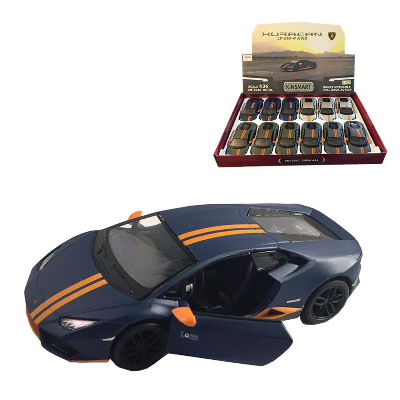 LAMBORGHINI HURACAN LP610-4 AVIO MATT ASST