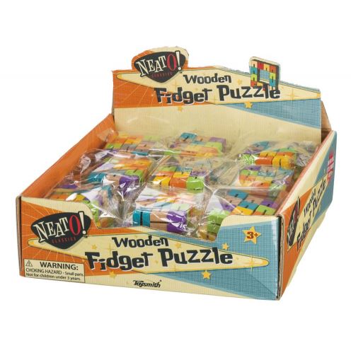 SMALL COLOURED WOODEN PUZZLE