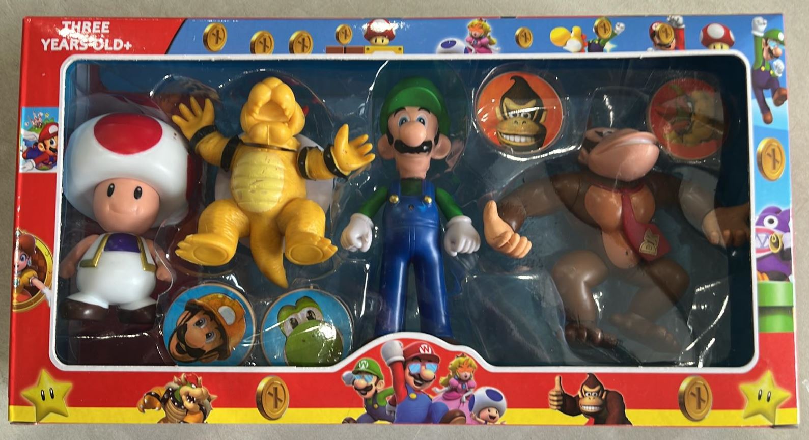 SUPER MARIO BROS - ENSEMBLE DE FIGURINES ASST