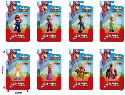 SUPER MARIO BROS - FIGURINE ASST