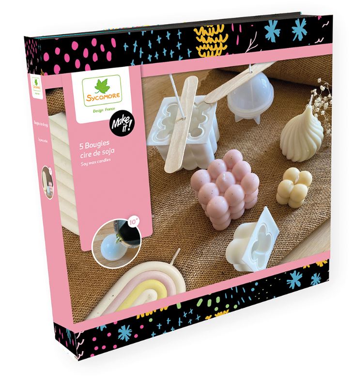 MAKE IT! - SOY WAX CANDLE SET (CANDLES)