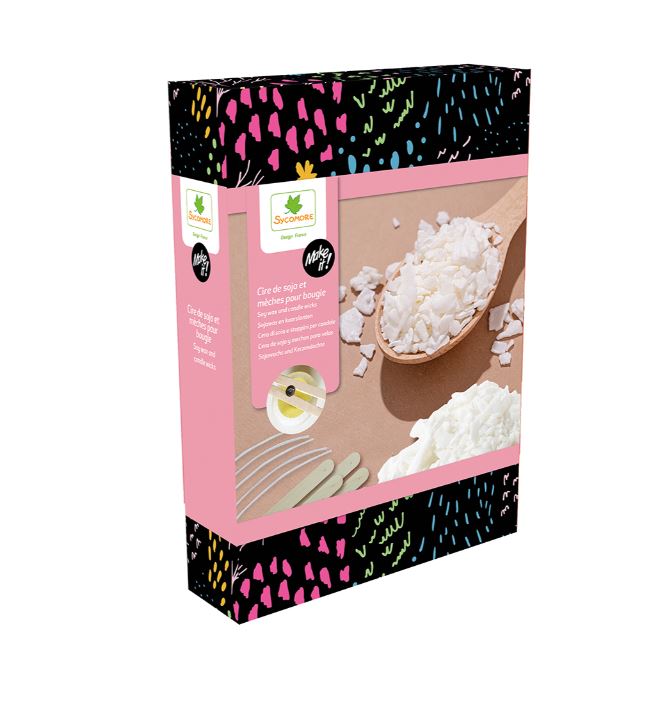 MAKE IT! - RECHARGE CIRE DE SOYA (CHANDELLES)
