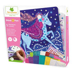 STICK'N FUN - GRAND MODÈLE 5 MOSAÏQUES LICORNE