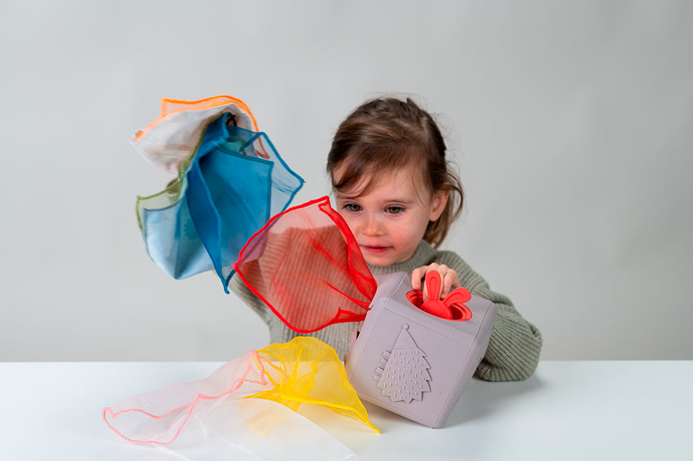 TAF TOYS - BOÎTE À MOUCHOIRS POP-UP