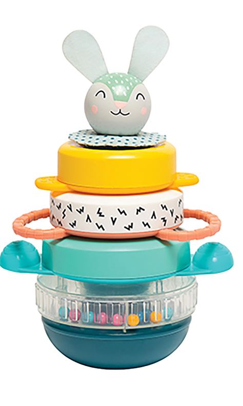 TAF TOYS - HUNNY BUNNY ANNEAUX À EMPILER