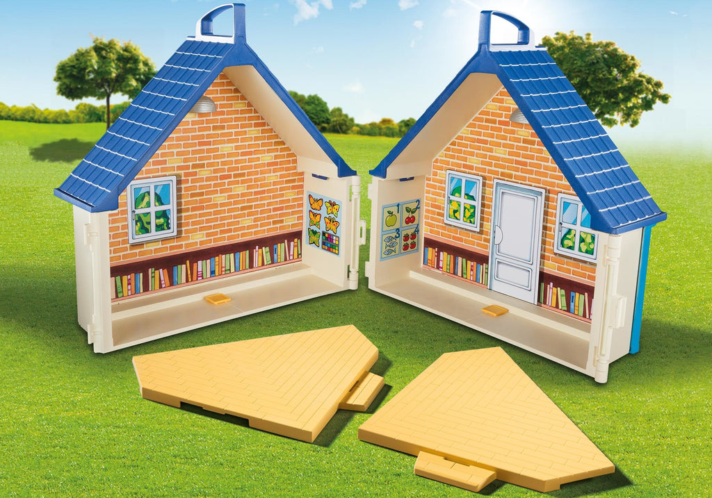 PLAYMOBIL CITY LIFE - ÉCOLE TRANSPORTABLE #5662