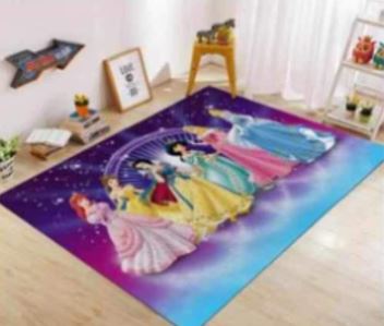 BEDROOM RUG - PLAYROOM - PRINCESSES