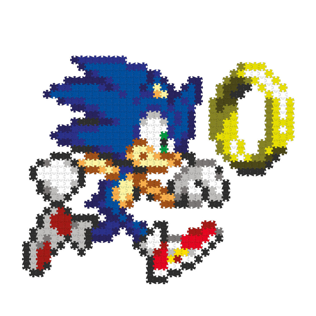 JIXELZ REMIX ENSEMBLE DE BRICOLAGE - SONIC LE HÉRISSON - SONIC ET L'ANNEAU