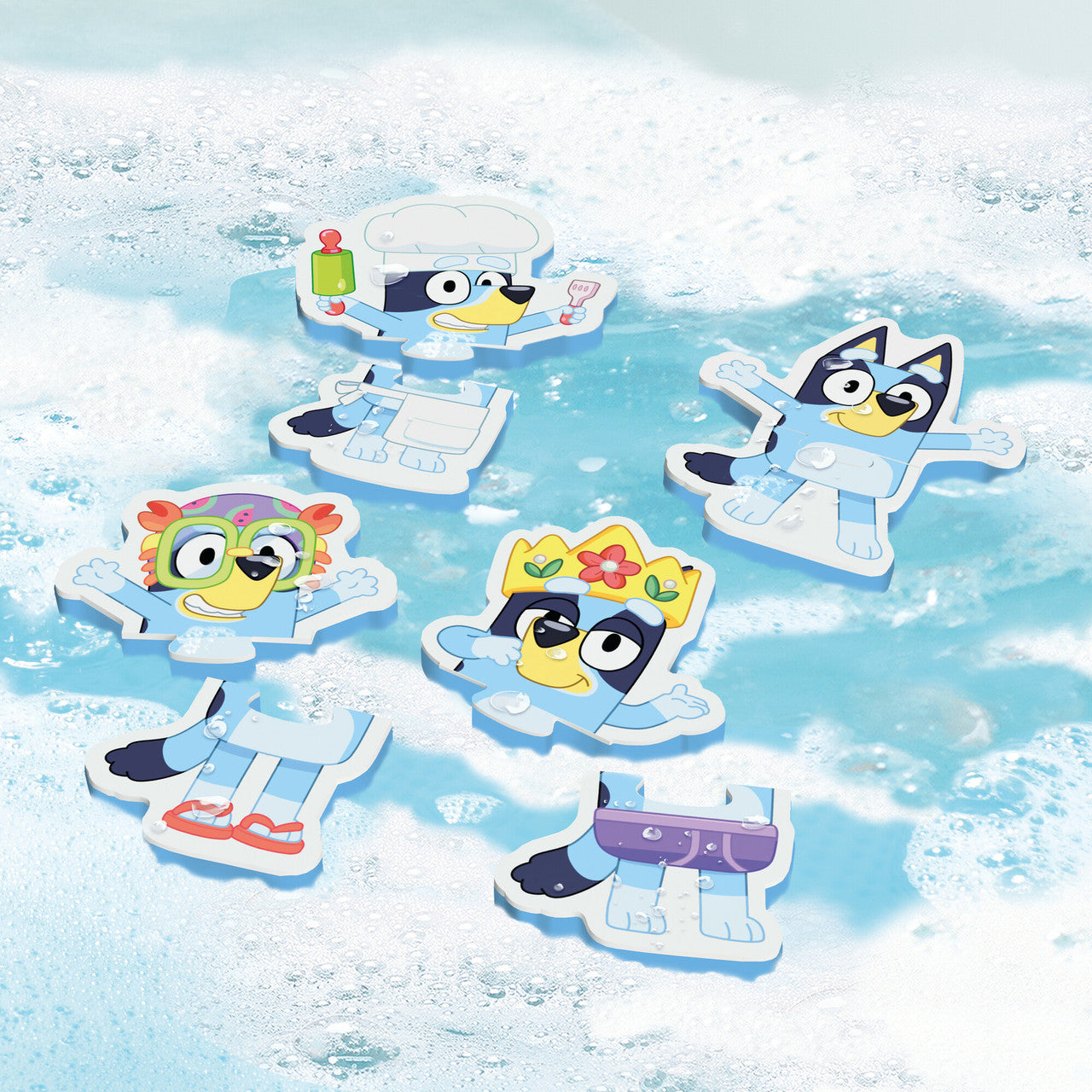 BLUEY BATH PUZZLE TOY