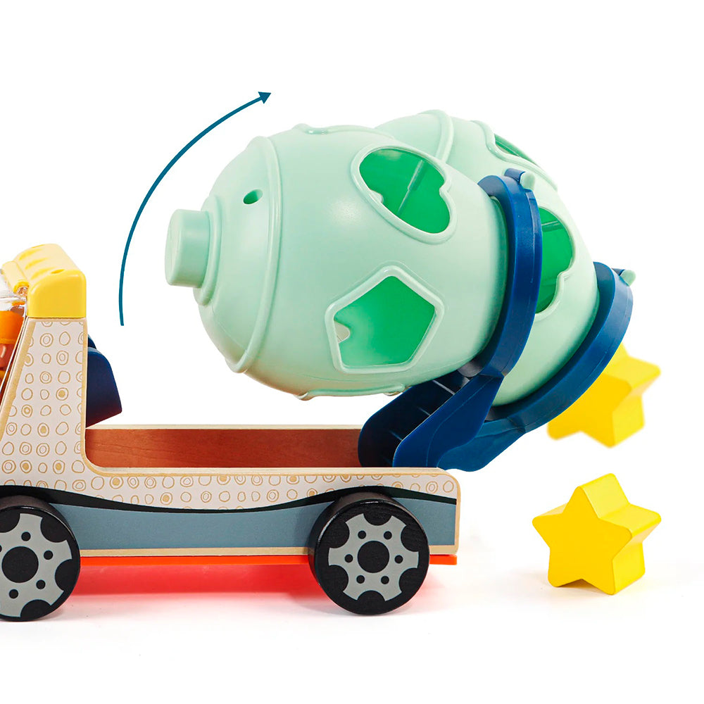TOP BRIGHT - LE CAMION DE TRI BÉTONNIÈRE
