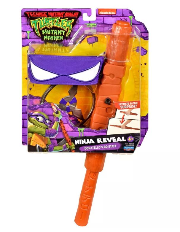 TEENAGE MUTANT NINJA TURTLES - DONATELLO'S BO STAFF SET