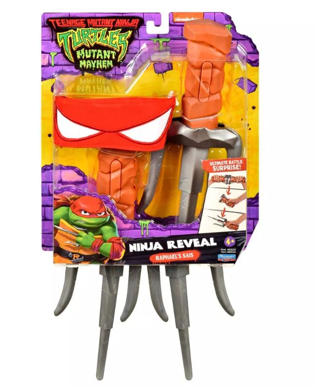 TORTUES NINJA - ENSEMBLE DE SAIS DE RAPHAEL