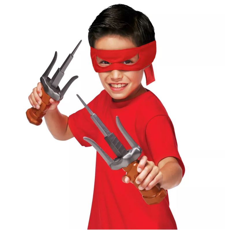TORTUES NINJA - ENSEMBLE DE SAIS DE RAPHAEL