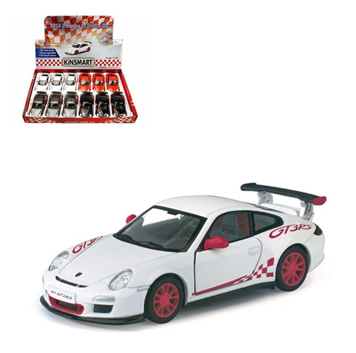 KINSMART - VOITURE 2010 PORSCHE 911 CT3 RS 5" 1/36 ASST