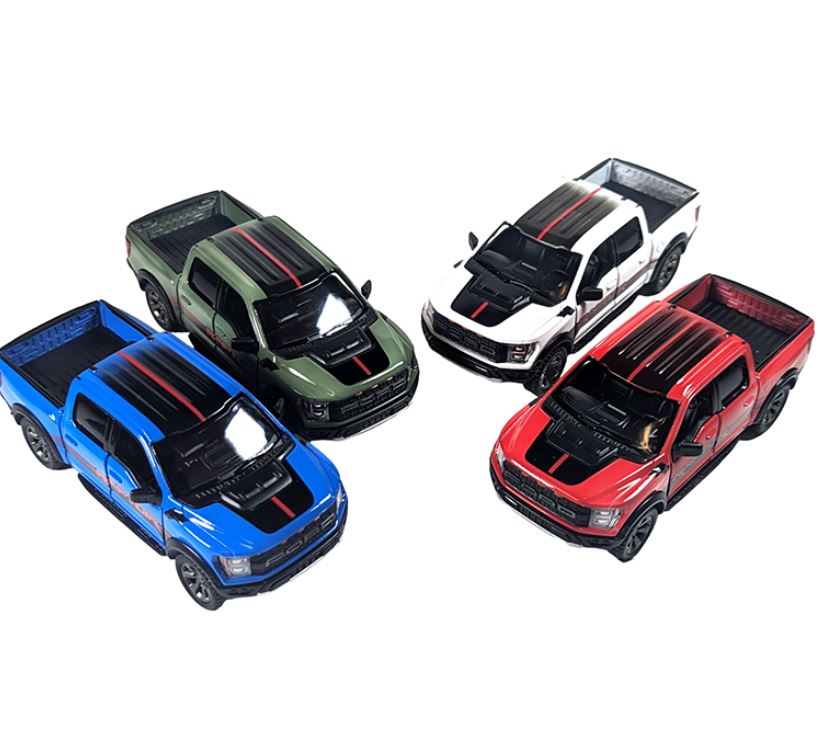PICK-UP FORD F-150 RAPTOR 2022 À PRESSION 5" (12CM) ASST
