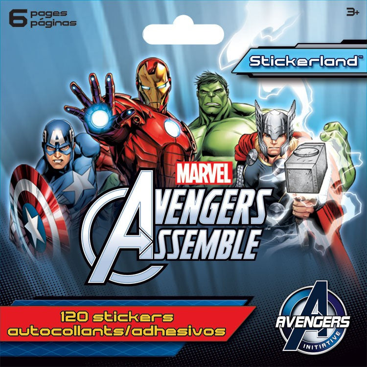 AUTOCOLLANTS AVENGERS - MINI LIVRET - 6 PAGES