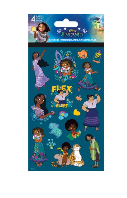 ENCANTO STICKERS - 4 SHEETS