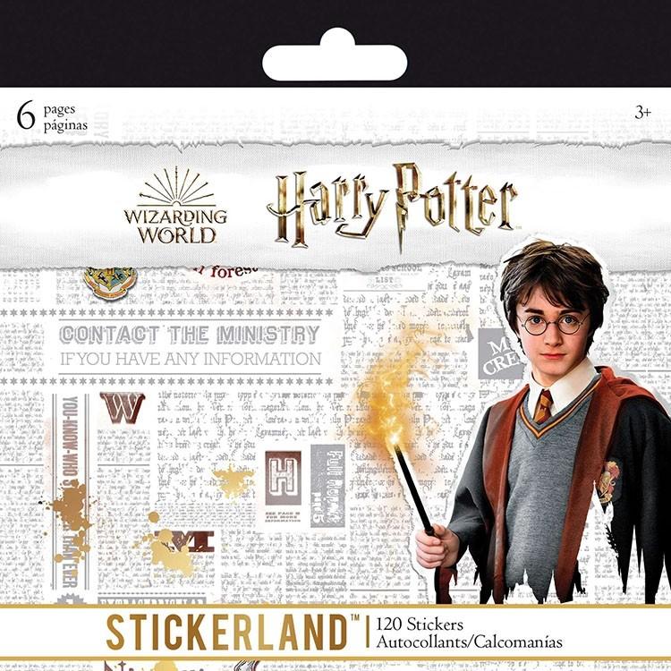 HARRY POTTER STICKERS - MINI BOOKLET - 6 PAGES