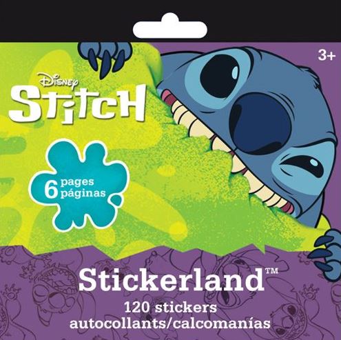 STITCH STICKERS - MINI BOOKLET - 6 PAGES
