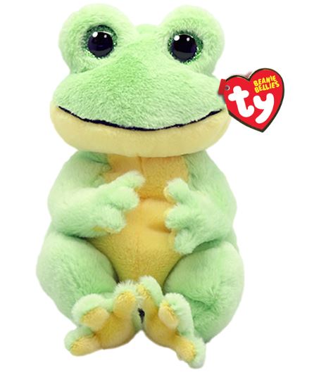 PELUCHE TY BEANIE BELLIES - SNAPPER GRENOUILLE VERTE 8"