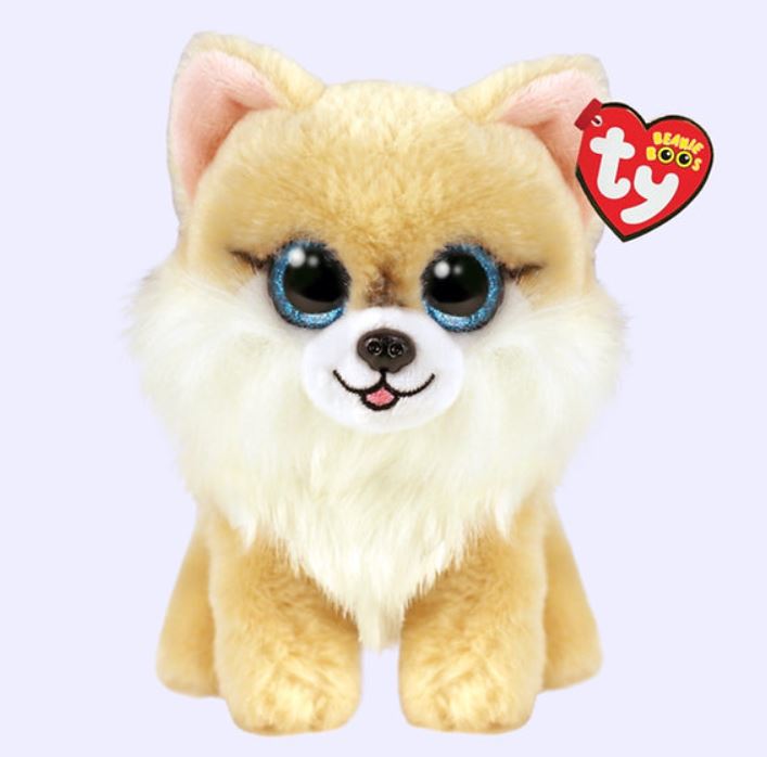 PELUCHE TY BEANIE BOOS - HONEYCOMB LE CHIEN PETIT 6"